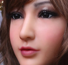 Carregar imagem no visualizador da galeria, MÁSCARA REALISTA 100% SILICONE FEMININA COSPLAY