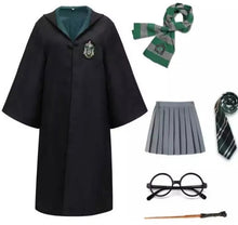 Carregar imagem no visualizador da galeria, FANTASIA UNIFORME SONSERINA FEMININO HARRY POTTER COSPLAY PROFISSIONAL