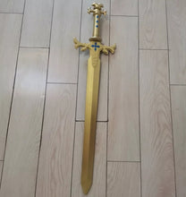 Carregar imagem no visualizador da galeria, ESPADA MULHER MARAVILHA DOURADA COSPLAY PROFISSIONAL