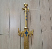 Carregar imagem no visualizador da galeria, ESPADA MULHER MARAVILHA DOURADA COSPLAY PROFISSIONAL