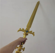 Carregar imagem no visualizador da galeria, ESPADA MULHER MARAVILHA DOURADA COSPLAY PROFISSIONAL