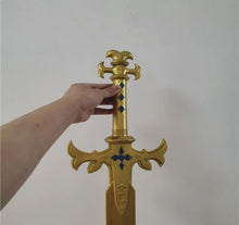 Carregar imagem no visualizador da galeria, ESPADA MULHER MARAVILHA DOURADA COSPLAY PROFISSIONAL