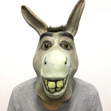 Carregar imagem no visualizador da galeria, MÁSCARA BURRO SHREK COSPLAY