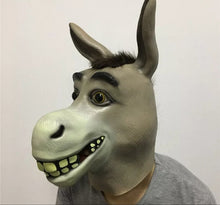 Carregar imagem no visualizador da galeria, MÁSCARA BURRO SHREK COSPLAY