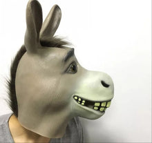 Carregar imagem no visualizador da galeria, MÁSCARA BURRO SHREK COSPLAY