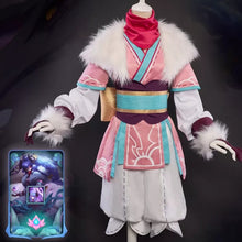 Carregar imagem no visualizador da galeria, FANTASIA KINDRED SPIRIT BLOSSOM - LEAGUE OF LEGENDS COSPLAY PROFISSIONAL