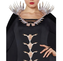 Carregar imagem no visualizador da galeria, FANTASIA MALÉVOLA ADULTO COM CHIFRES COSPLAY