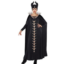 Carregar imagem no visualizador da galeria, FANTASIA MALÉVOLA ADULTO COM CHIFRES COSPLAY