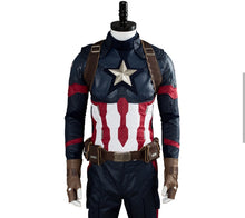 Carregar imagem no visualizador da galeria, FANTASIA CAPITÃO AMÉRICA GUERRA CIVIL COSPLAY PROFISSIONAL