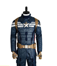 Carregar imagem no visualizador da galeria, FANTASIA CAPITÃO AMÉRICA SOLDADO INVERNAL PROFISSIONAL COSPLAY