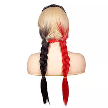 Carregar imagem no visualizador da galeria, PERUCA HARLEY QUINN ARLEQUINA - O ESQUADRÃO SUICIDA 2021