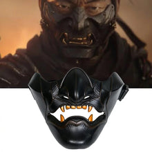 Carregar imagem no visualizador da galeria, MÁSCARA JOGO SHIMURA TSUSHIMA COSPLAY