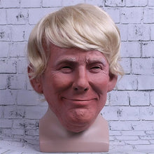 Carregar imagem no visualizador da galeria, MÁSCARA REALISTA PRESIDENTE DONALD TRUMP COSPLAY