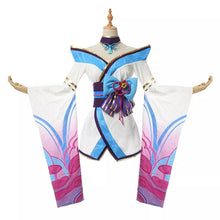 Carregar imagem no visualizador da galeria, FANTASIA AHRI SPIRIT BLOSSOM + PERUCA - LEAGUE OF LEGENDS COSPLAY