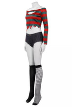 Carregar imagem no visualizador da galeria, FANTASIA KIT FREDDY KRUEGER FEMININA