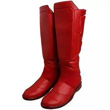 Carregar imagem no visualizador da galeria, FANTASIA SUPER HOMEM SUPERMAN - COMPLETA COM BOTAS - COSPLAY PROFISSIONAL
