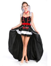 Carregar imagem no visualizador da galeria, FANTASIA VESTIDO RAINHA DE COPAS - ALICE NO PAÍS DAS MARAVILHAS