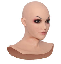 Carregar imagem no visualizador da galeria, MÁSCARA REALISTA DRAG QUEEN JOVEM 100% EM SILICONE