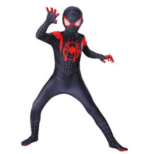 Carregar imagem no visualizador da galeria, FANTASIA MILES MORALES - HOMEM ARANHA NO ARANHAVERSO COSPLAY