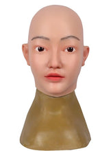 Carregar imagem no visualizador da galeria, MÁSCARA REALISTA FEMININA 100% EM SILICONE