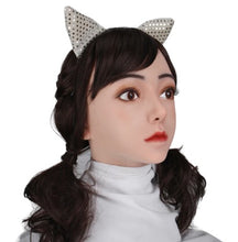 Carregar imagem no visualizador da galeria, MÁSCARA REALISTA FEMININA 100% SILICONE