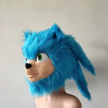 Carregar imagem no visualizador da galeria, MÁSCARA PELUDA SONIC HEDGEHOG COSPLAY