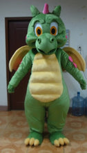 Carregar imagem no visualizador da galeria, FANTASIA MASCOTE DRAGÃO VERDE E AMARELO