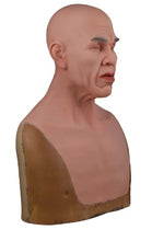 Carregar imagem no visualizador da galeria, MÁSCARA HOMEM IDOSO CARECA REALISTA 100% SILICONE COSPLAY