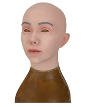 Carregar imagem no visualizador da galeria, MÁSCARA REALISTA FEMININA 100% SILICONE