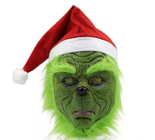 Carregar imagem no visualizador da galeria, MÁSCARA GRINCH NATAL COSPLAY