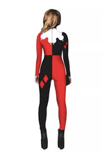 Carregar imagem no visualizador da galeria, FANTASIA HARLEY QUINN ARLEQUINA CLÁSSICA MACACÃO 3D COSPLAY