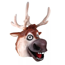 Carregar imagem no visualizador da galeria, MÁSCARA RENA SWEN FROZEN COSPLAY