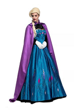 Carregar imagem no visualizador da galeria, FANTASIA ELSA FROZEN ADULTO VESTIDO COROAÇÃO