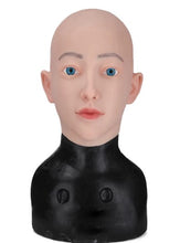 Carregar imagem no visualizador da galeria, MÁSCARA REALISTA FEMININA 100% SILICONE