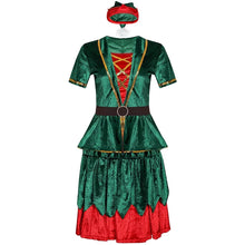 Carregar imagem no visualizador da galeria, FANTASIA PROFISSIONAL DUENDE ELFO NATAL FEMININO E MASCULINO ADULTO
