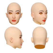 Carregar imagem no visualizador da galeria, MÁSCARA REALISTA TRANS JOVEM 100% EM SILICONE COSPLAY