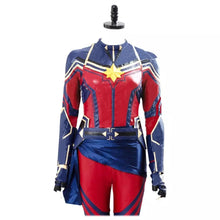Carregar imagem no visualizador da galeria, FANTASIA CAPITÃ MARVEL VINGADORES ULTIMATO COSPLAY PROFISSIONAL