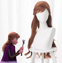 Carregar imagem no visualizador da galeria, PERUCA ANNA FROZEN 2 LISA TRANÇAS