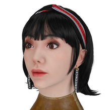 Carregar imagem no visualizador da galeria, MÁSCARA REALISTA FEMININA 100% SILICONE