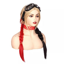 Carregar imagem no visualizador da galeria, PERUCA HARLEY QUINN ARLEQUINA - O ESQUADRÃO SUICIDA 2021
