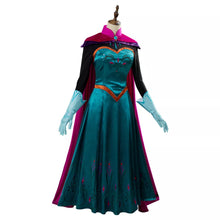 Carregar imagem no visualizador da galeria, FANTASIA ELSA FROZEN ADULTO PROFISSIONAL VESTIDO COROAÇÃO