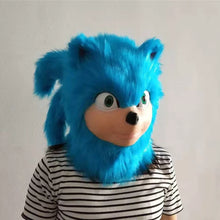 Carregar imagem no visualizador da galeria, MÁSCARA PELUDA SONIC HEDGEHOG COSPLAY
