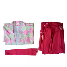 Carregar imagem no visualizador da galeria, FANTASIA VESTIDO MITSURI KANROJI + PERUCA DEMON SLAYER COSPLAY