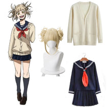 Carregar imagem no visualizador da galeria, FANTASIA UNIFORME HIMIKO TOGA - BOKU NO HERO COSPLAY + PERUCA