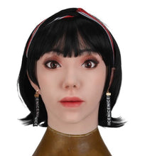 Carregar imagem no visualizador da galeria, MÁSCARA REALISTA FEMININA 100% SILICONE