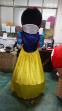 Carregar imagem no visualizador da galeria, MASCOTE PRINCESA BRANCA DE NEVE COSPLAY