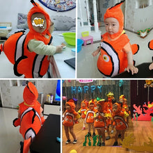 Carregar imagem no visualizador da galeria, FANTASIA PEIXE PALHAÇO NEMO INFANTIL COSPLAY