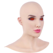 Carregar imagem no visualizador da galeria, MÁSCARA REALISTA  COSPLAY 100% EM SILICONE.