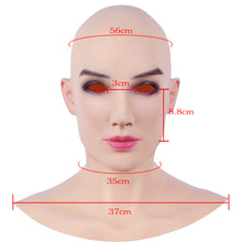 Carregar imagem no visualizador da galeria, MÁSCARA REALISTA  COSPLAY 100% EM SILICONE.