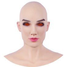 Carregar imagem no visualizador da galeria, MÁSCARA REALISTA  COSPLAY 100% EM SILICONE.